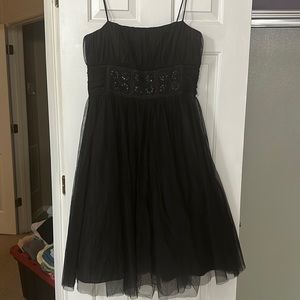 David’s Bridal Black Evening dress